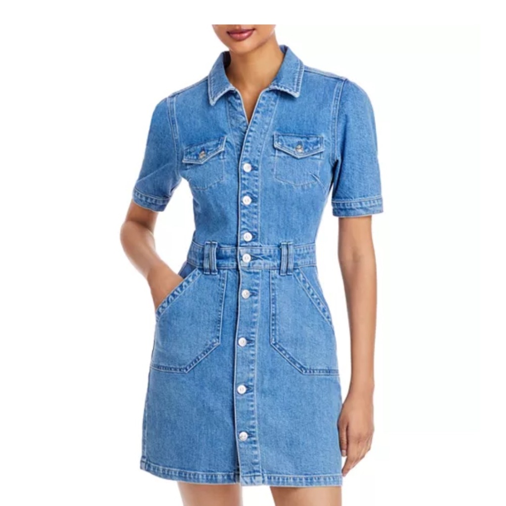 PAIGE Mayslie Denim Dress - Classic Versatile Style